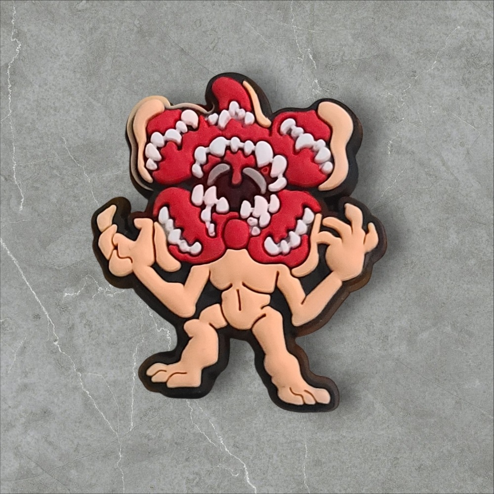 Stranger Things Shoe Charm Demogorgon
